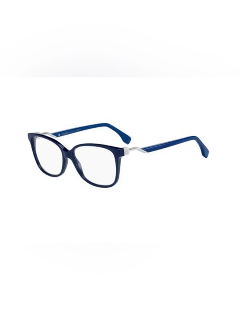 Fendi FF 0232 PJP Eyeglasses and Case | Blue Frame Made in Italy | Authenticated